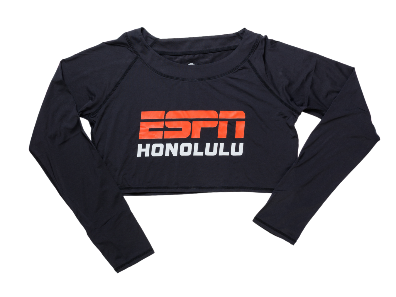 Women's Sunkisser UV Crop Top – Center Logo