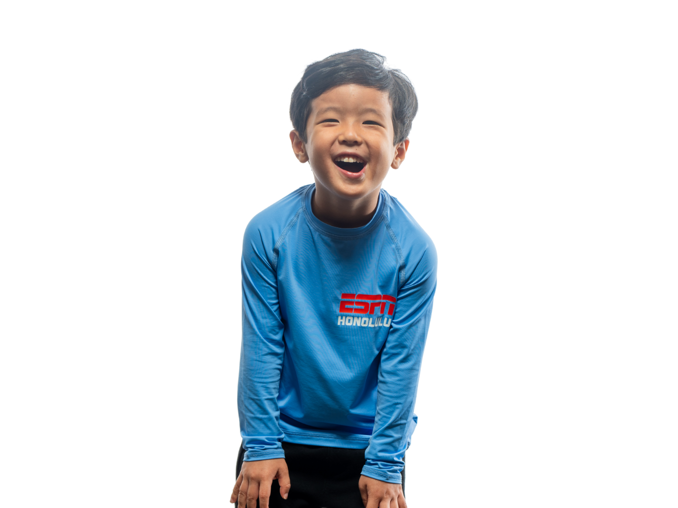 Kid’s Outsider UV Long Sleeve Crew – Side Step Logo