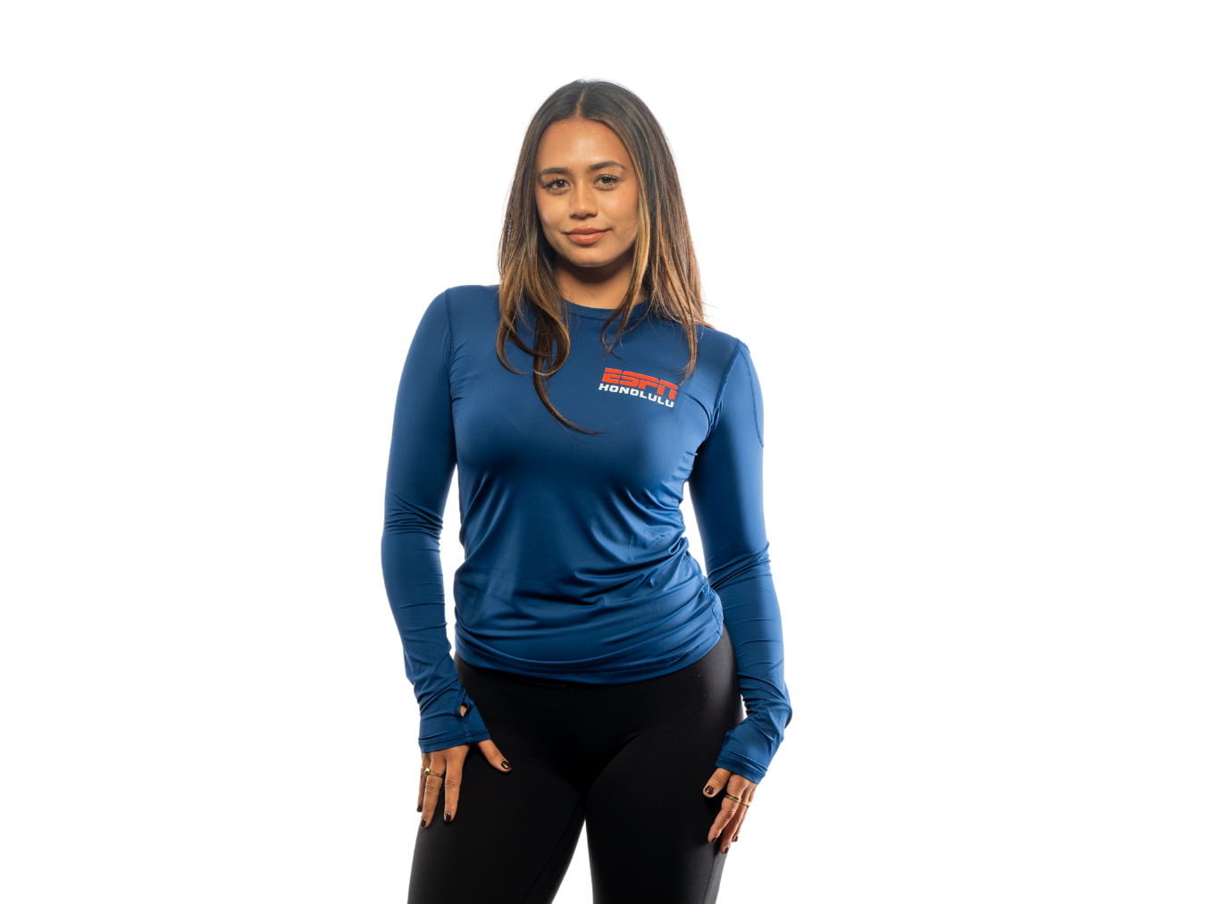 Women's Ready for Action UV Long Sleeve - Side Step Logo