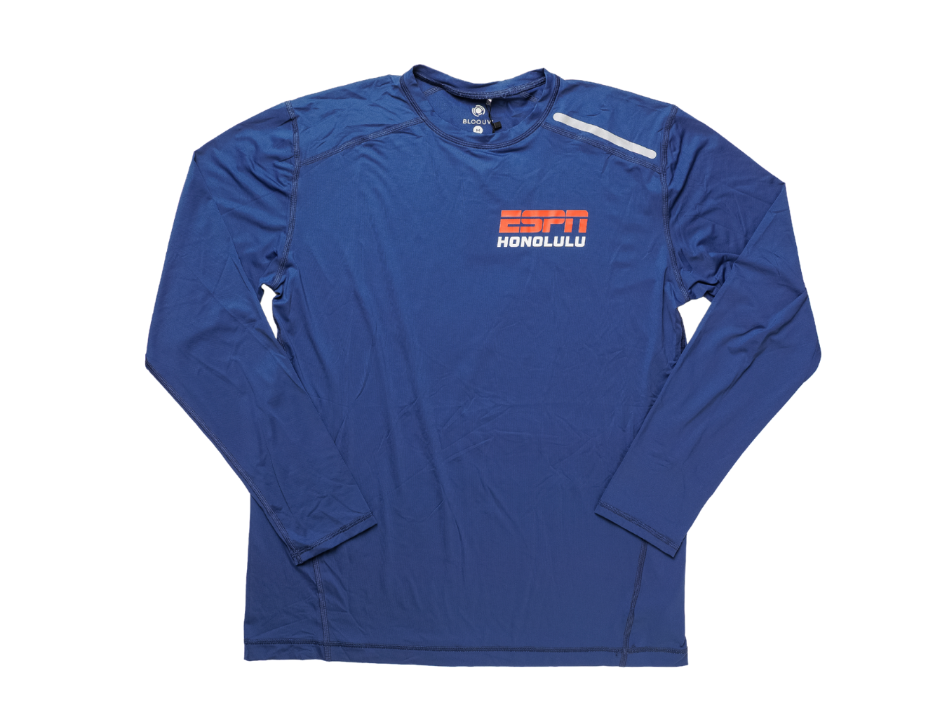 Men's Ready for Action UV Long Sleeve Crew - Side Step Logo
