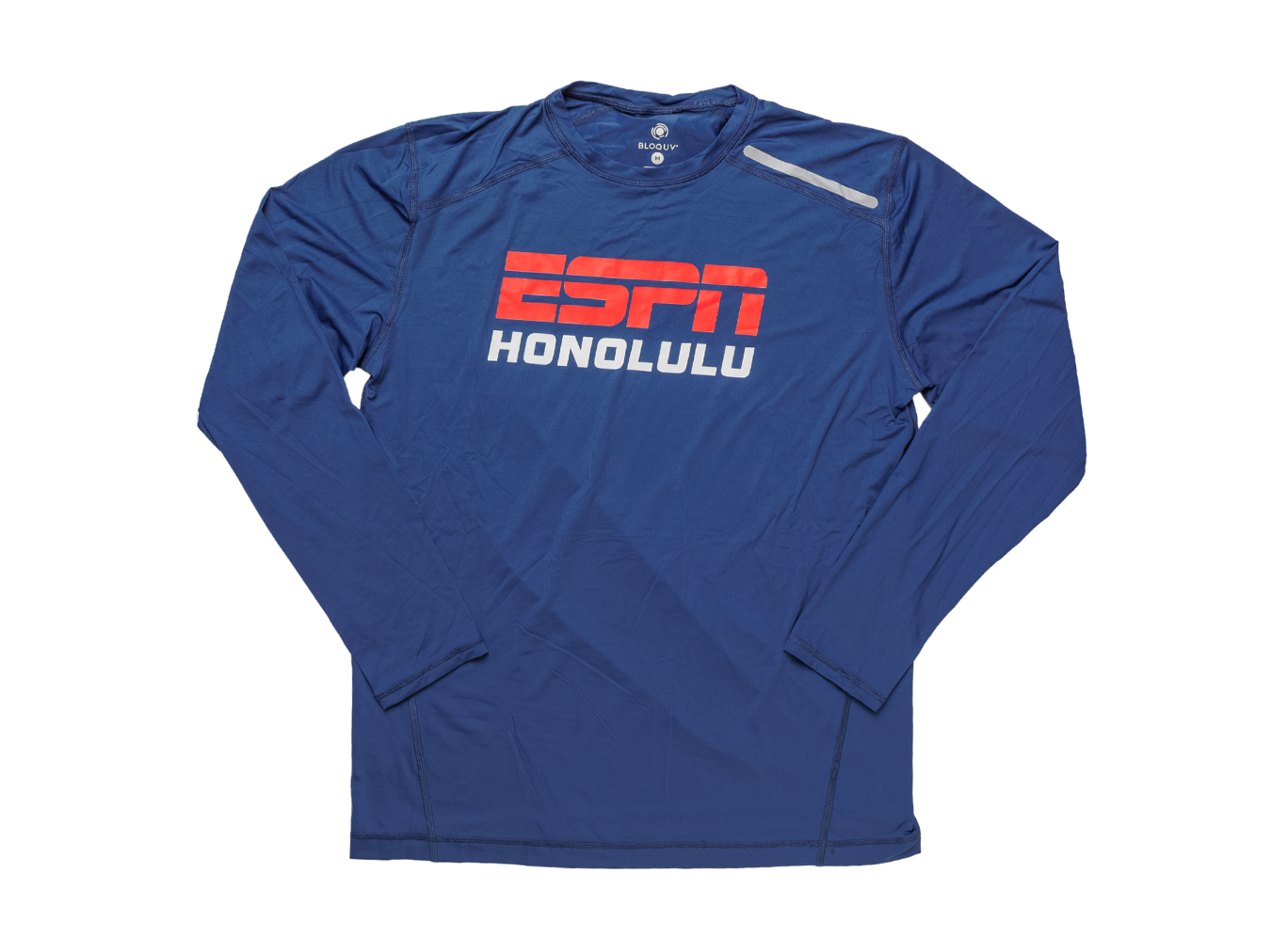 Men's Ready for Action UV Long Sleeve Crew - Center Logo