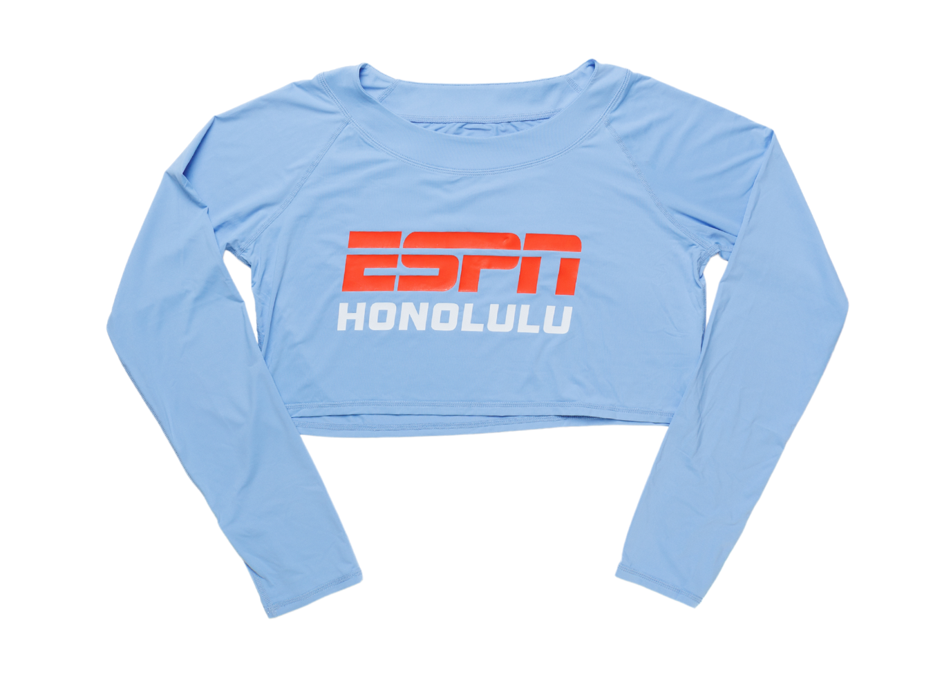 Women's Sunkisser UV Crop Top – Center Logo