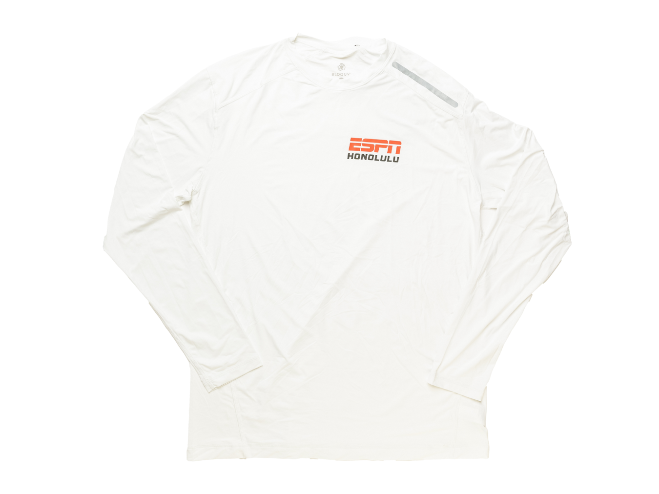 Men's Ready for Action UV Long Sleeve Crew - Side Step Logo