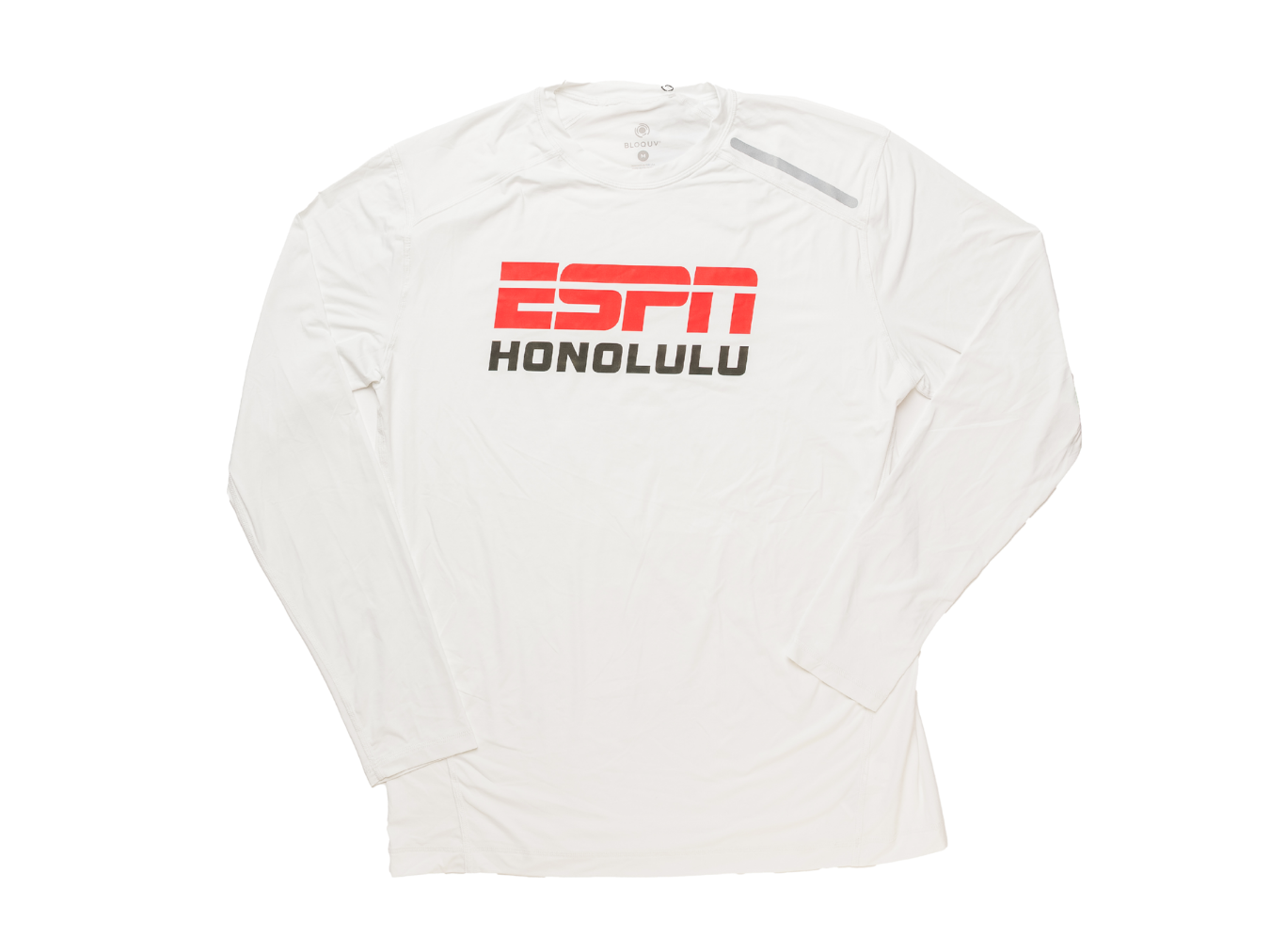 Men's Ready for Action UV Long Sleeve Crew - Center Logo