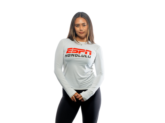 Women's Ready for Action UV Long Sleeve - Center Logo