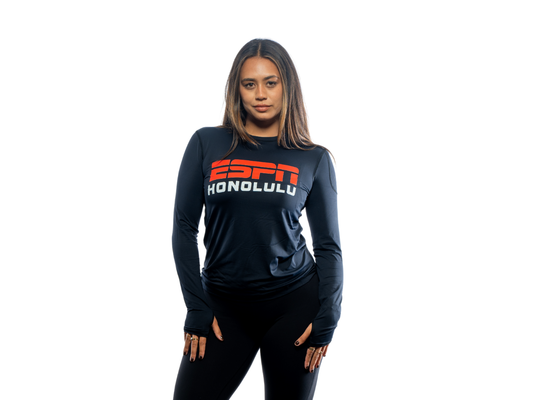 Women's Ready for Action UV Long Sleeve - Center Logo