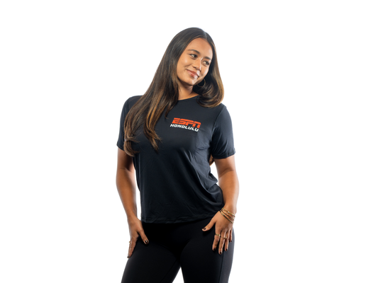 Women's Fan Favorite Relaxed Short Sleeve – Side Step Logo