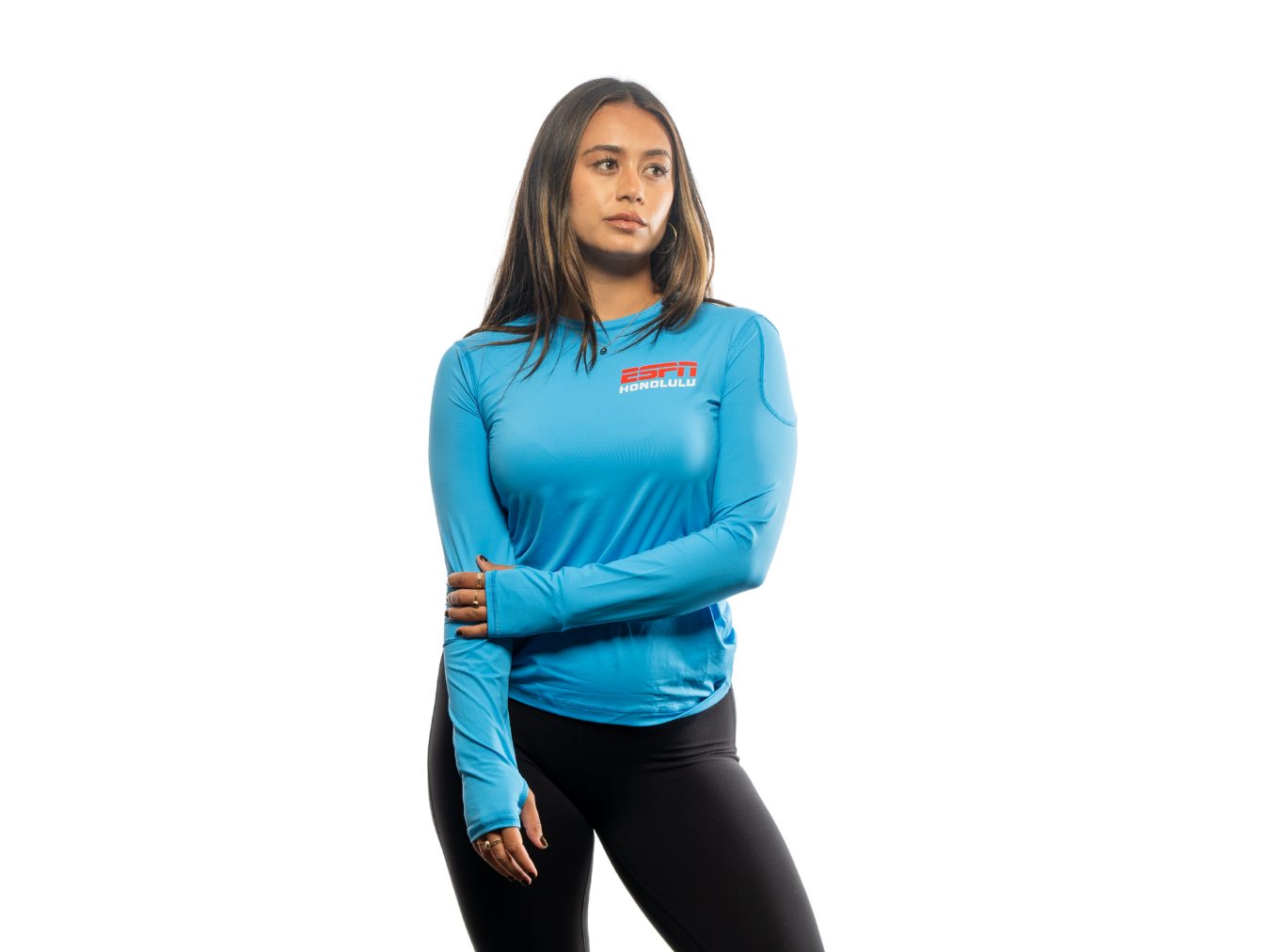 Women's Ready for Action UV Long Sleeve - Side Step Logo